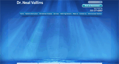 Desktop Screenshot of nealvallinsdds.com